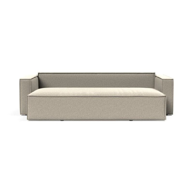 Newilla svefnsófi Bouclé beige - Image 7