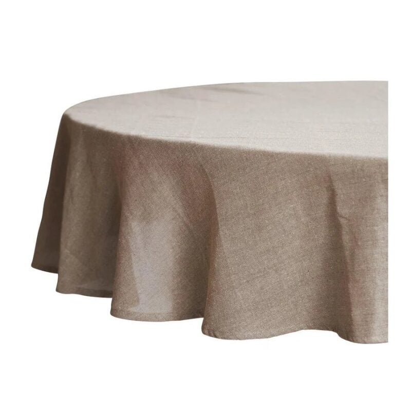 Jakobsdals Håkan dúkur Ø190cm beige - Image 1