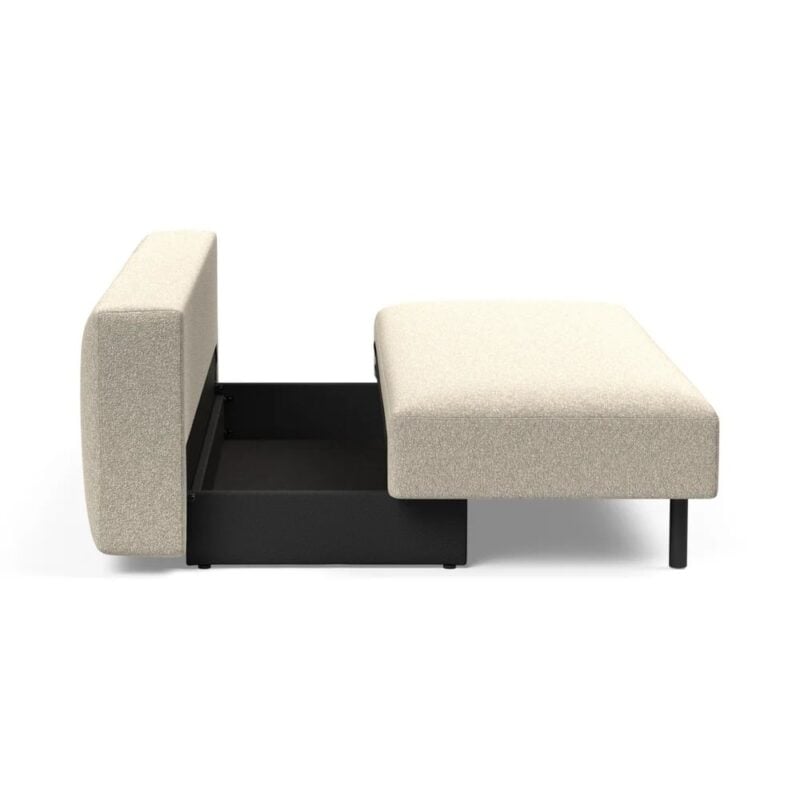 Cayla svefnsófi Bouclé beige - Image 11