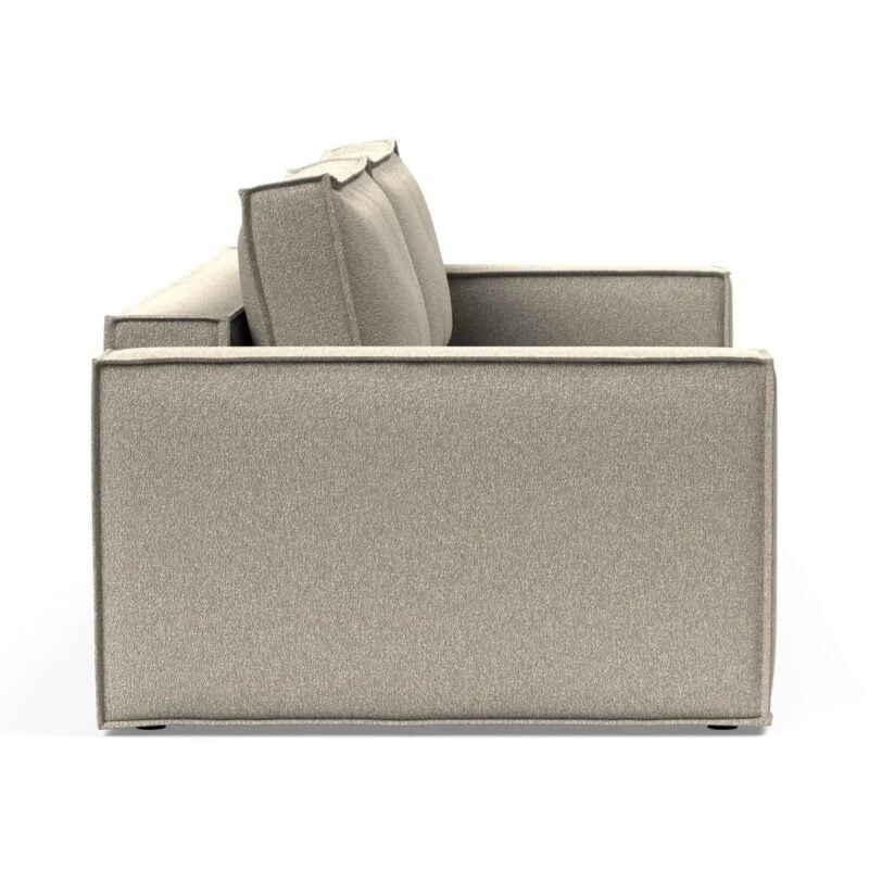 Newilla svefnsófi Bouclé beige - Image 3