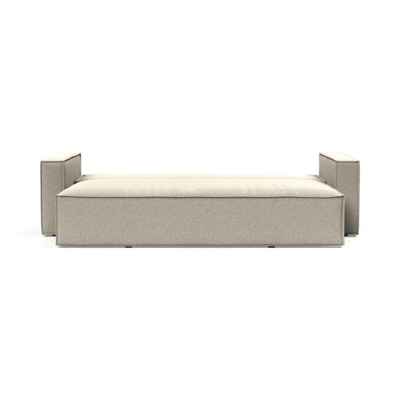 Newilla svefnsófi Bouclé beige - Image 9