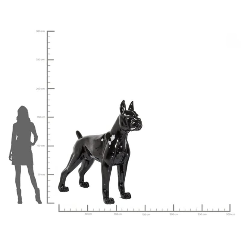 Kare Toto XL svartur hundur 180cm - Image 6