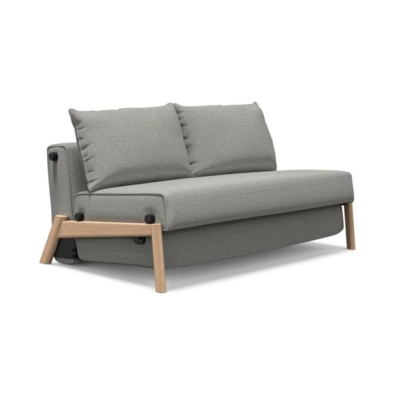 Aisa svefnsófi Bouclé Ash grey - Image 3