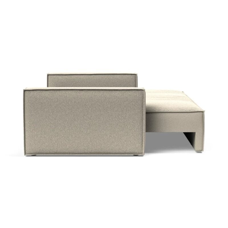 Newilla svefnsófi Bouclé beige - Image 11