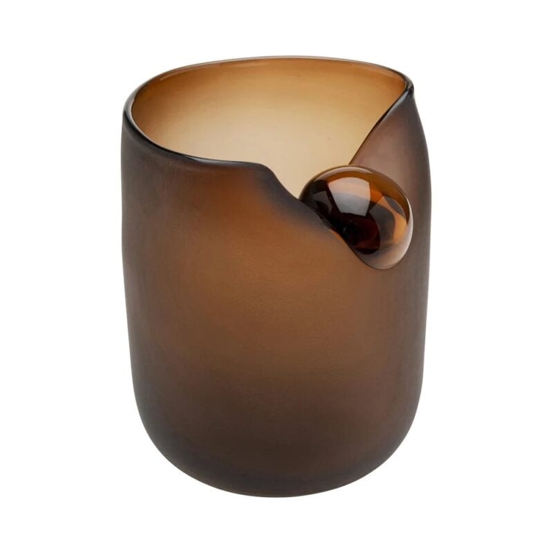 Kare Buckle blómavasi brúnn 21cm - Image 1