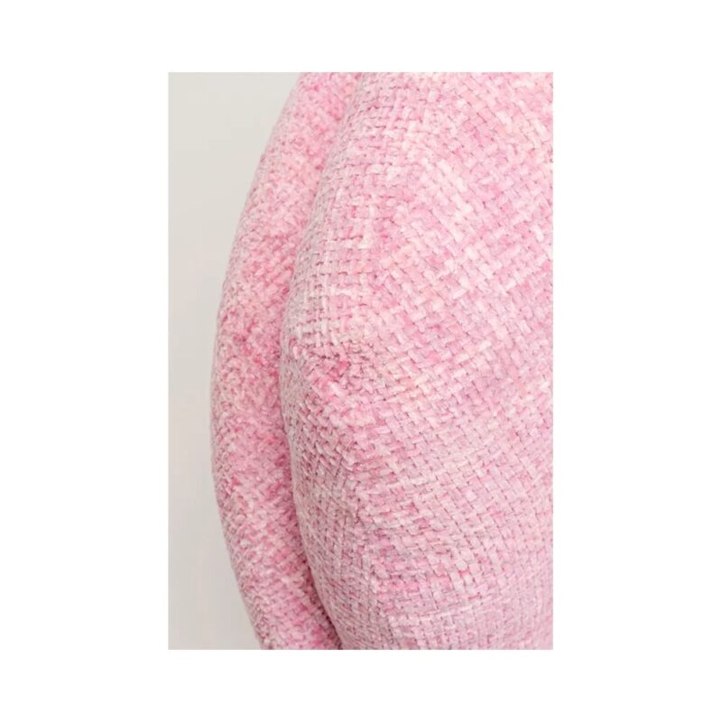 Kare hægindastóll m/snúningsfæti cosy pink - Image 5