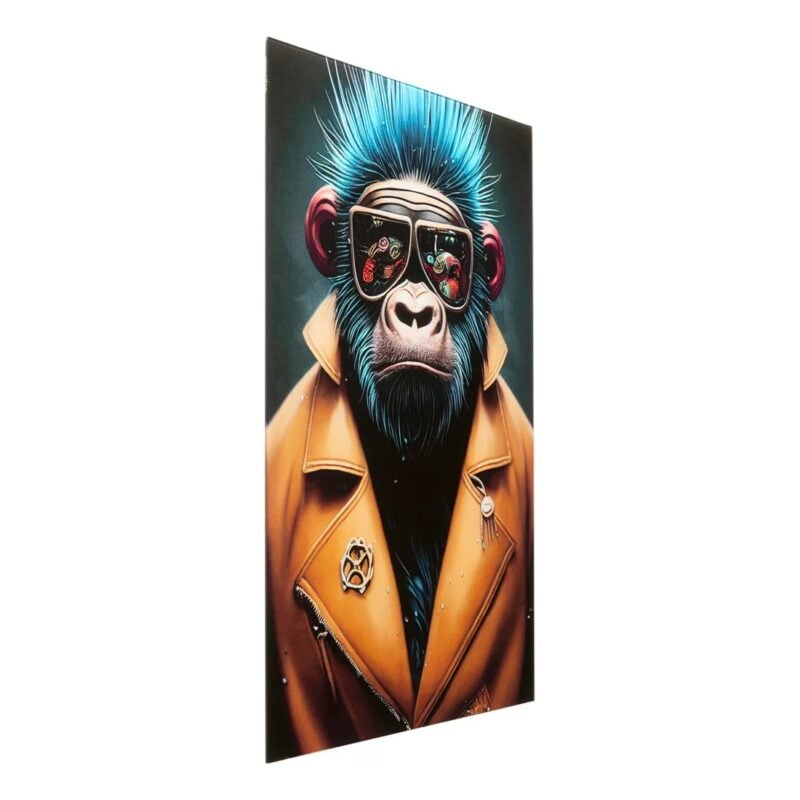 Kare Fashion gorilla glermynd 60x80cm - Image 2