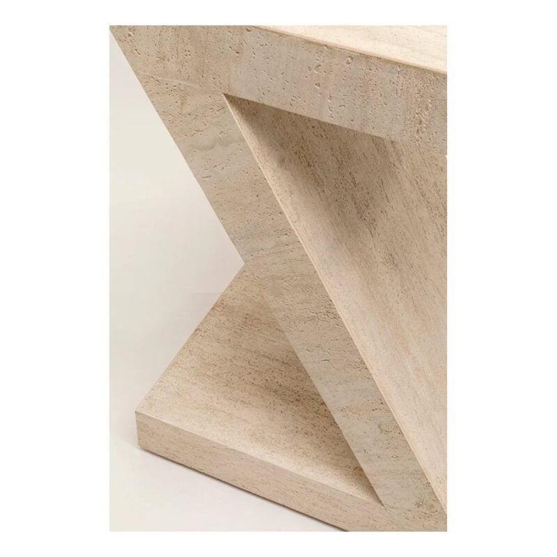 Kare Travertino Z hliðarborð 60cm - Image 8
