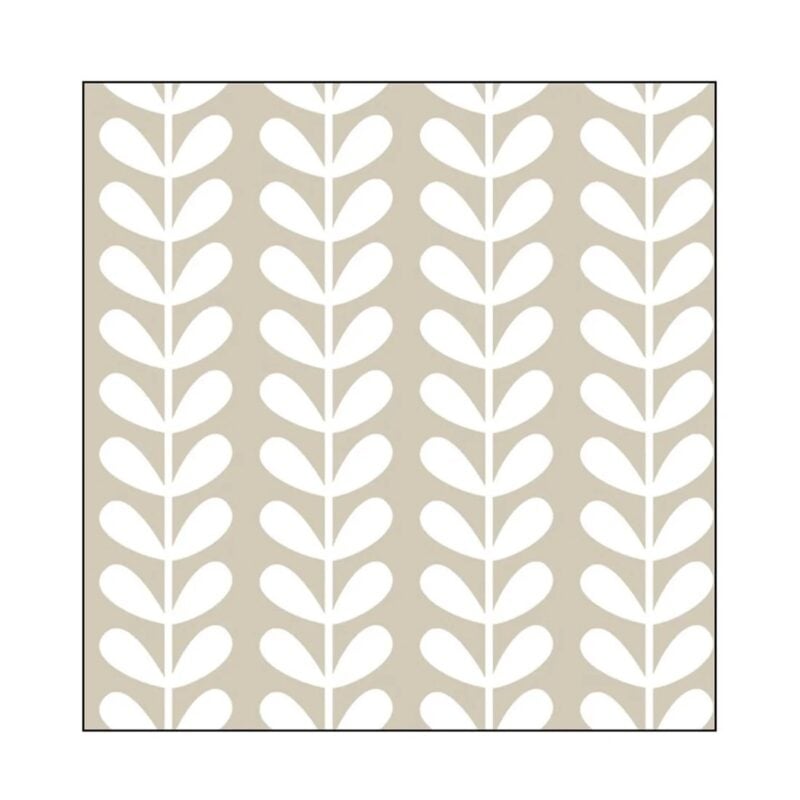 Jolipa servíettur beige munstur 12,5x12,5 - Image 1