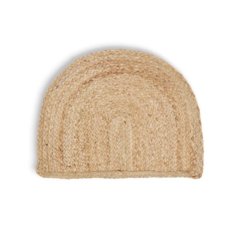 Jakobsdals Merida diskamotta beige jute 35x48 - Image 1