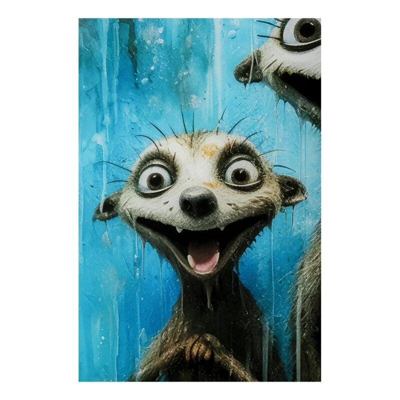 Kare Singin eerkats glermynd 60x80cm - Image 3