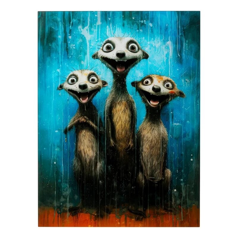 Kare Singin eerkats glermynd 60x80cm - Image 1