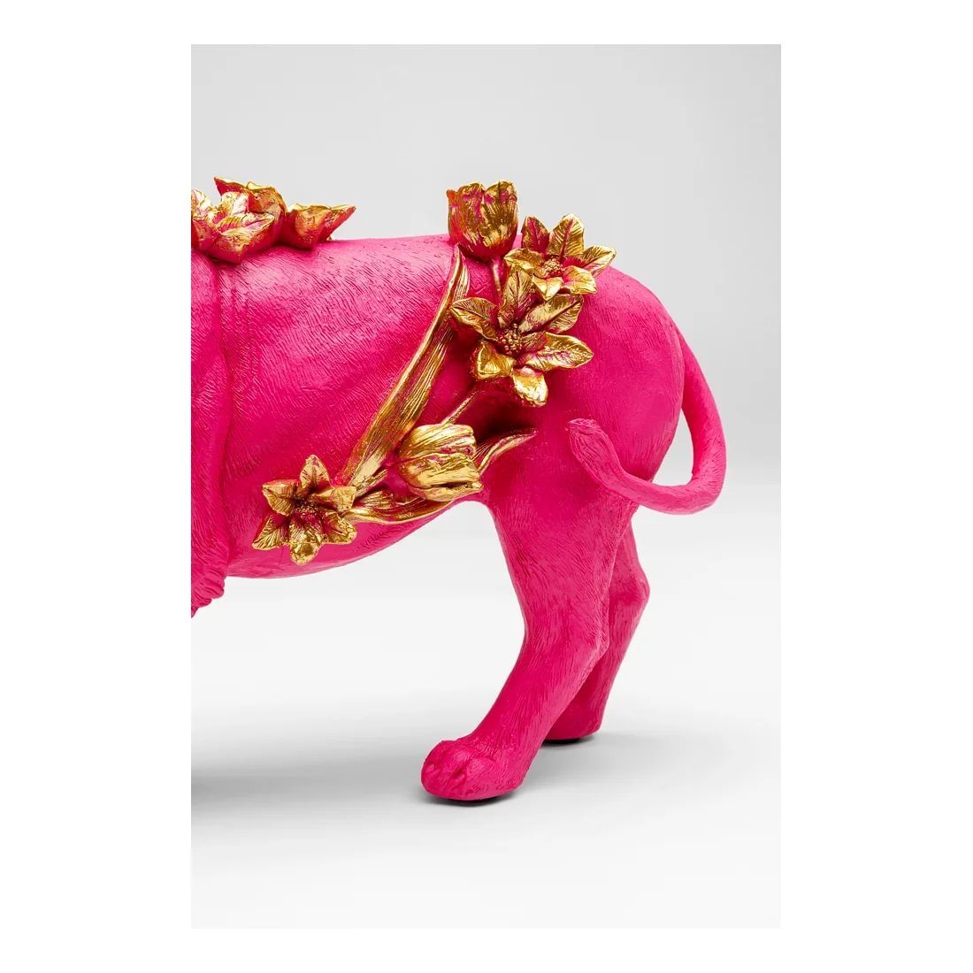 31c6cca9-8a14-4348-9d25-d79326739a6b.jpg Kare Flower Lion stytta - Image 5