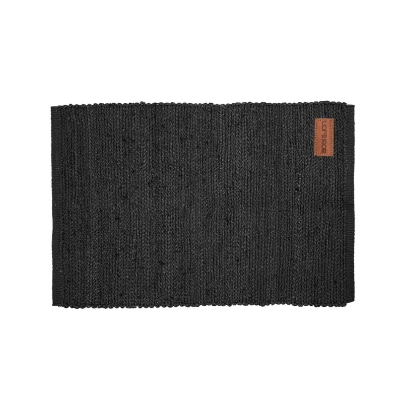 Jakobsdals Merida diskamotta svört jute 35x45 - Image 1