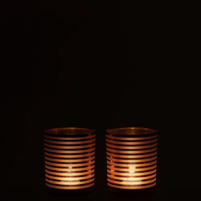 Jolipa kertastjaki striped 2 gerðir - Image 3