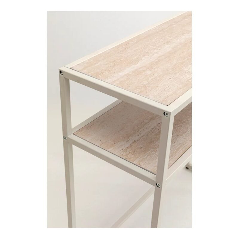 Kare Loft console borð grábeige 80x80cm - Image 8