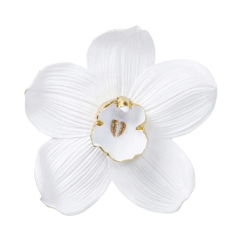 Kare Orchid white veggplatti 24x25 cm - Image 1