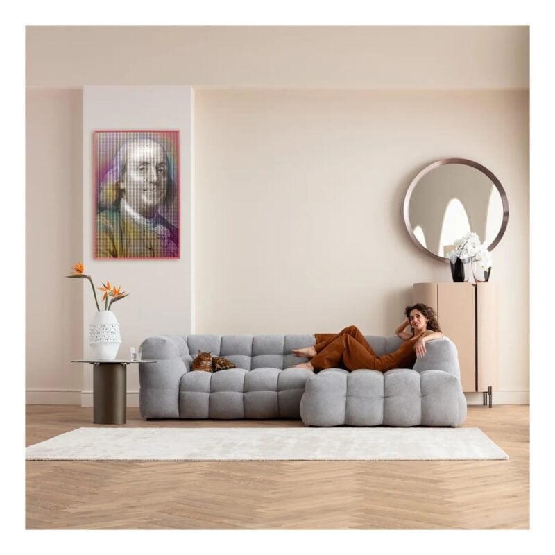 Kare Muse Sir mynd 80x120cm - Image 4
