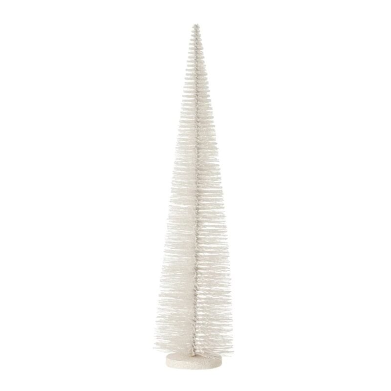 Jolipa Xmas Deco glitter jólatré hvítt H 61cm - Image 1