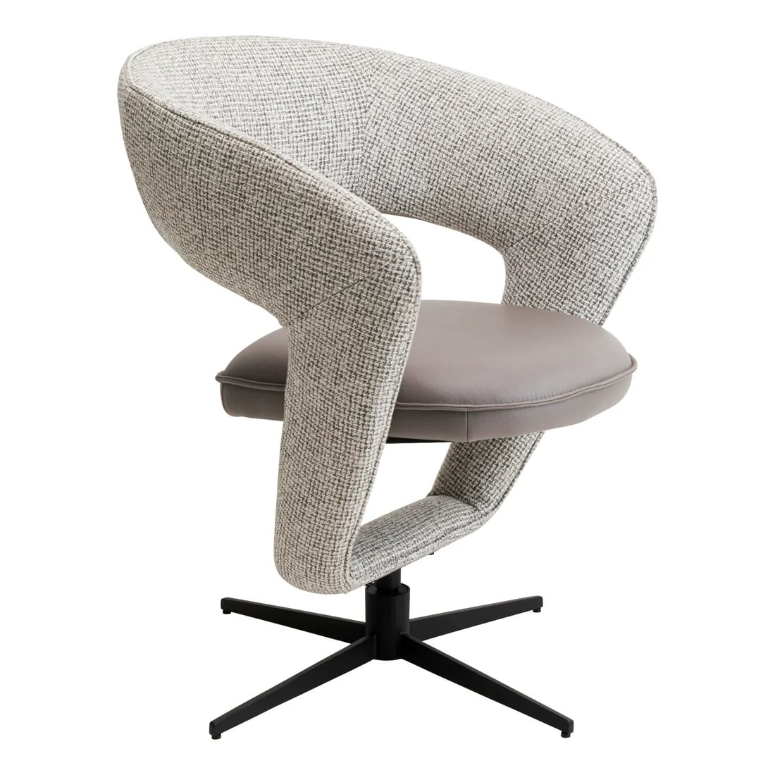 9c2feb95-780c-441e-ab99-c2b30e71840b.jpg Kare Spacey stóll m/snúning grár - Image 1