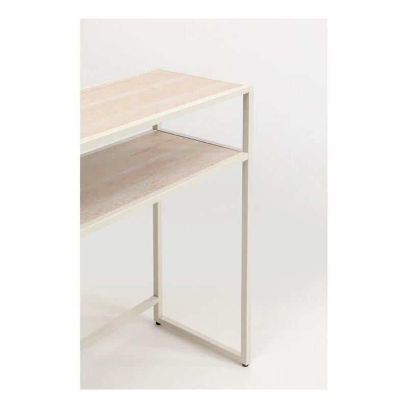 Kare Loft console borð grábeige 80x80cm - Image 5