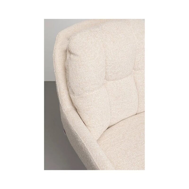 Kare borðstofustóll m/snúning Molly beige - Image 3