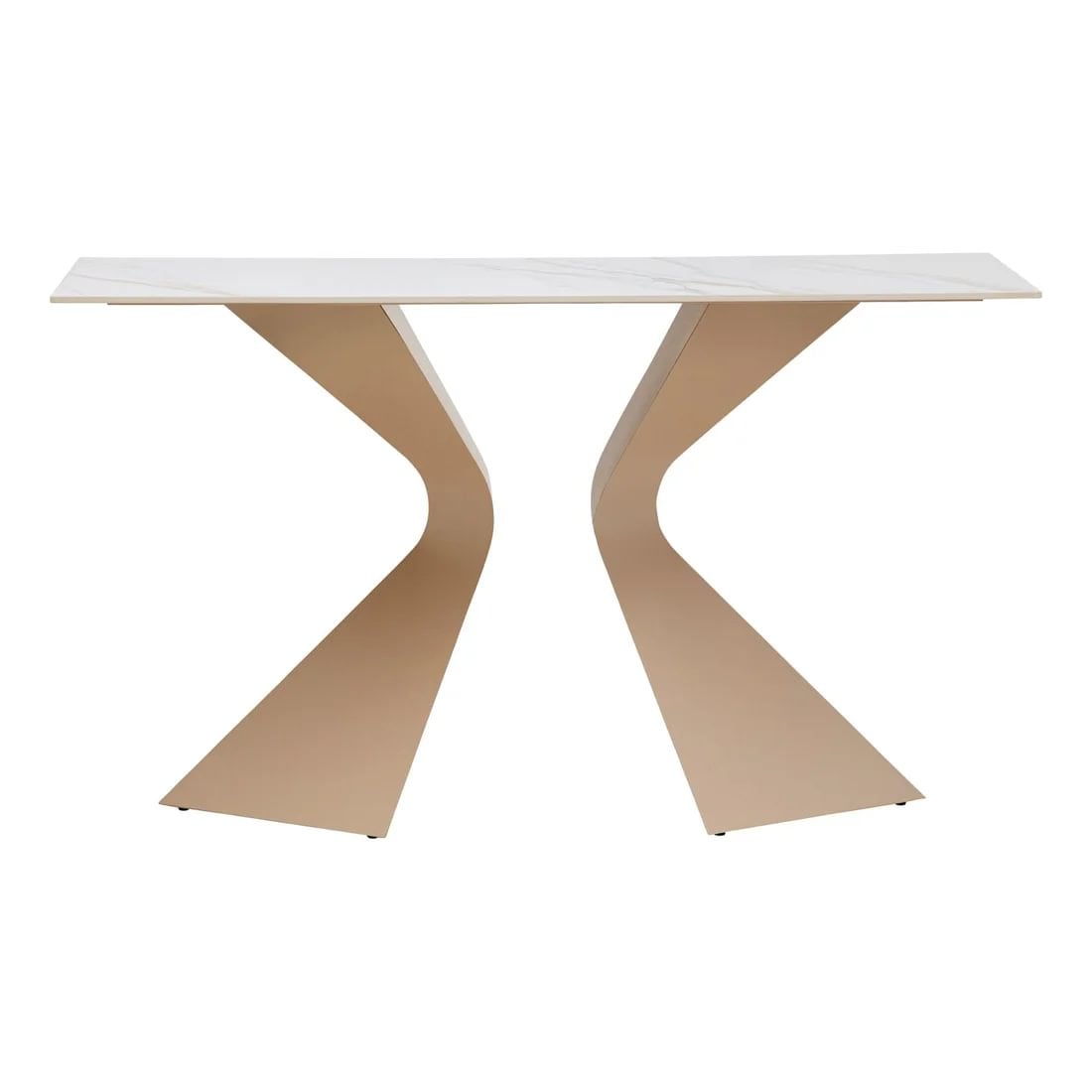 5dfaf901-e902-4ceb-8979-3b6128149f40.jpg Kare Gloria console borð grábrúnt 81x140cm - Image 1