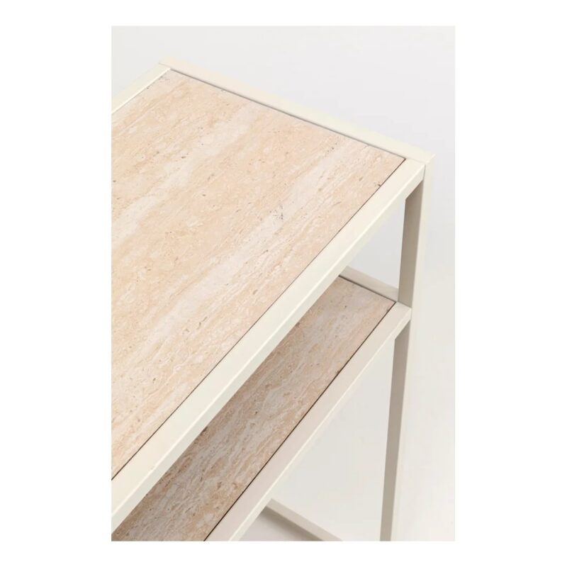 Kare Loft console borð grábeige 80x80cm - Image 2