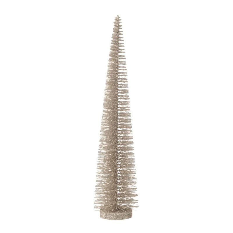 Jolipa Xmas Deco glitter jólatré champagne H 39cm - Image 1
