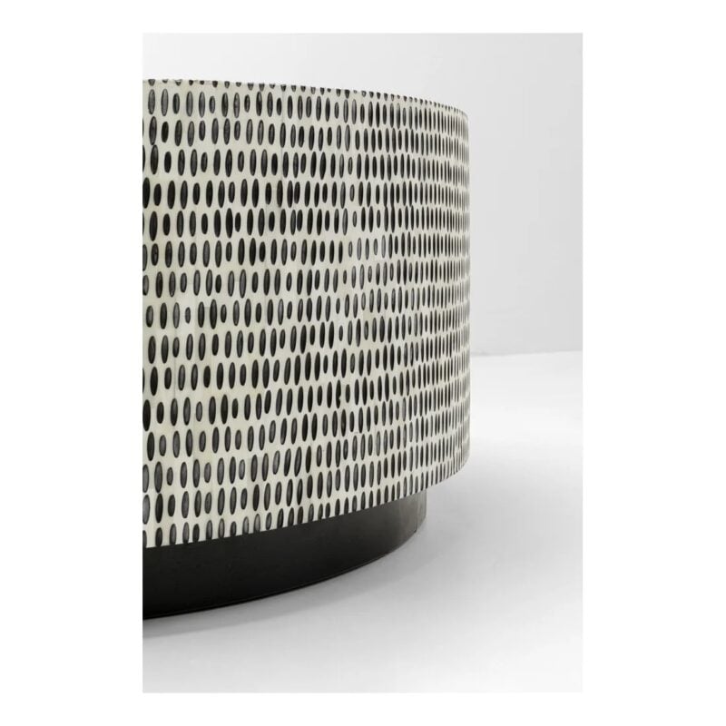 Kare Piano sófaborð Ø76cm sv/hv - Image 3