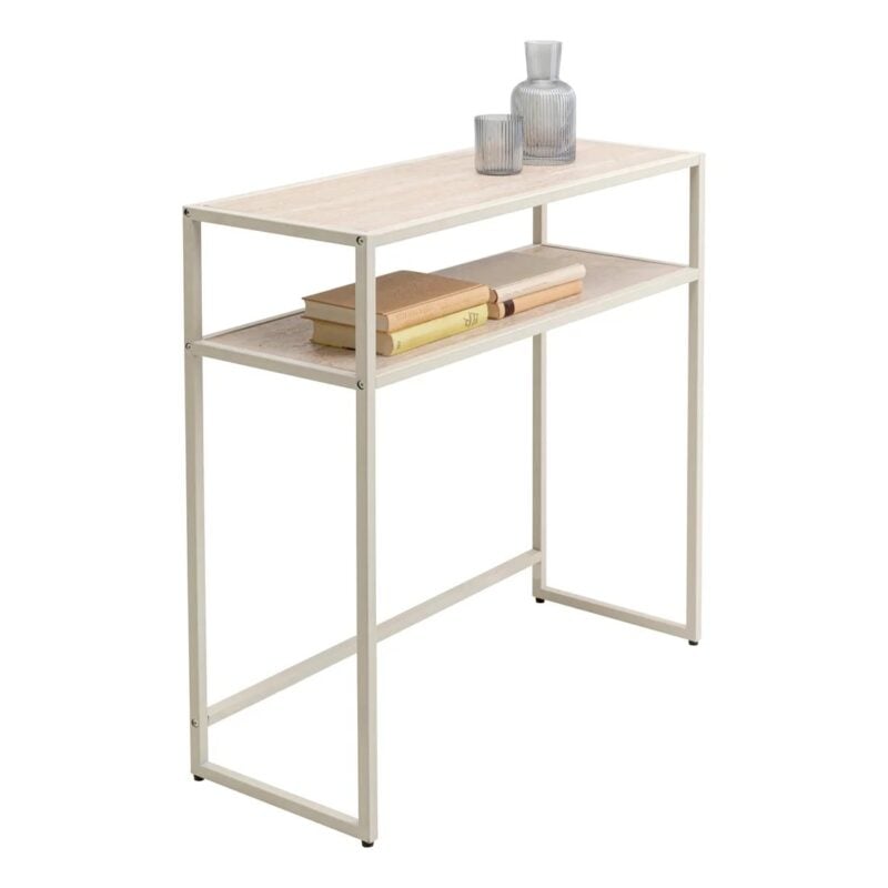 Kare Loft console borð grábeige 80x80cm - Image 7