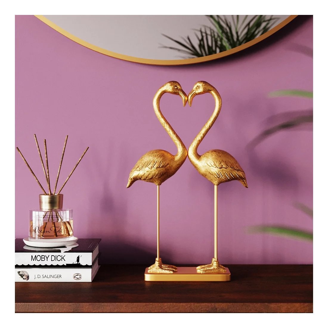 f2ea9149-22b1-4a5f-b552-3efa22817333.jpg Kare Flamingo Love stytta - Image 3