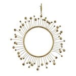 Shishi gylltur hringur m/perlum