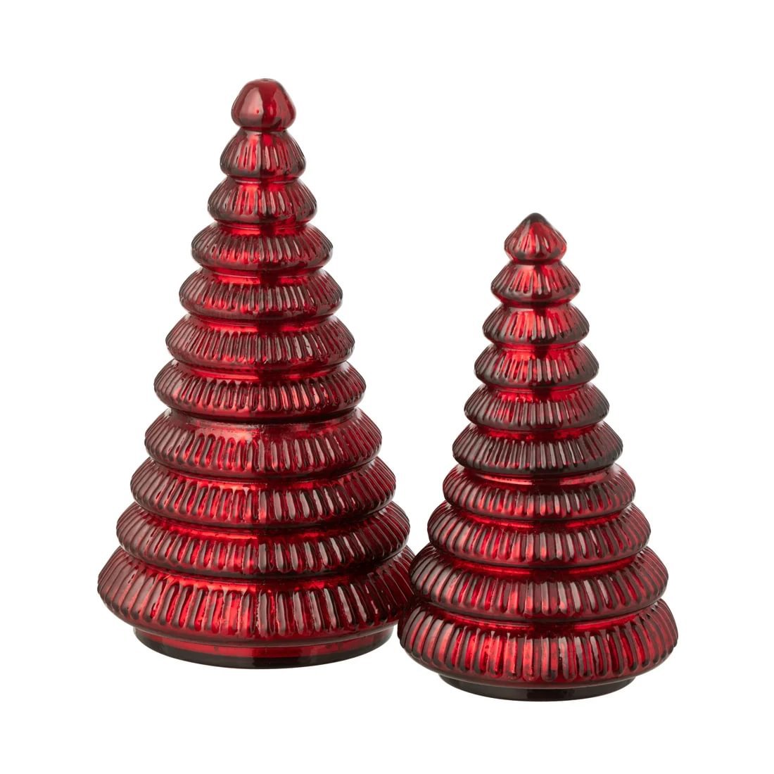 19cef485-cd10-4680-b4a6-fa9e90212ce5.jpg Jolipa jólatré ilmkerti rautt M - Image 1