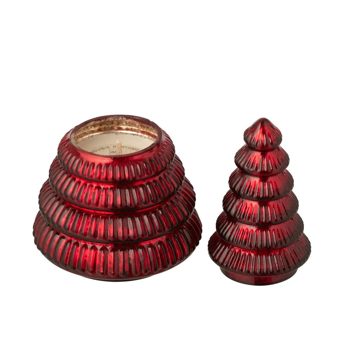 2c01906e-8d22-4e8e-8929-39643b2ea10f.jpg Jolipa jólatré ilmkerti rautt S - Image 1