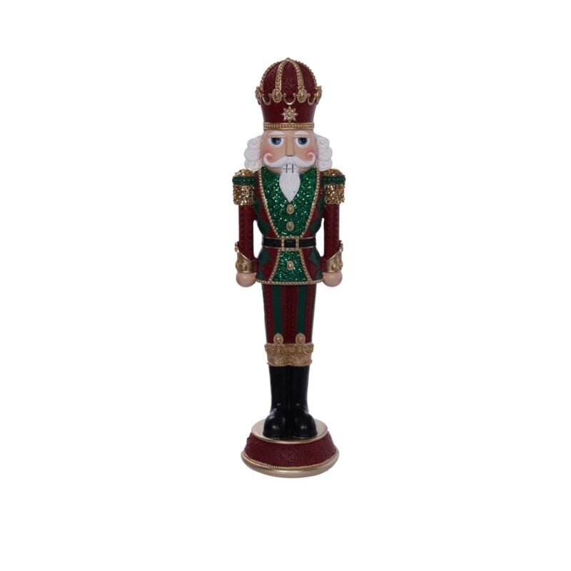 Cor Mulder Hnotubrjótur rauður/grænn 33cm - Image 1