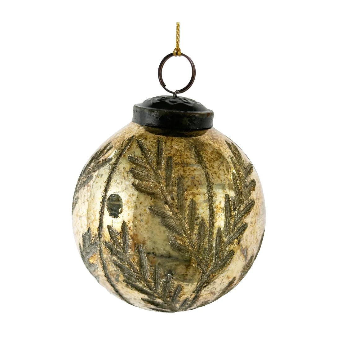 dd591100-c2f6-40de-99f9-5418fd521beb.jpg Shishi jólakúla silfur Ø7cm - Image 1