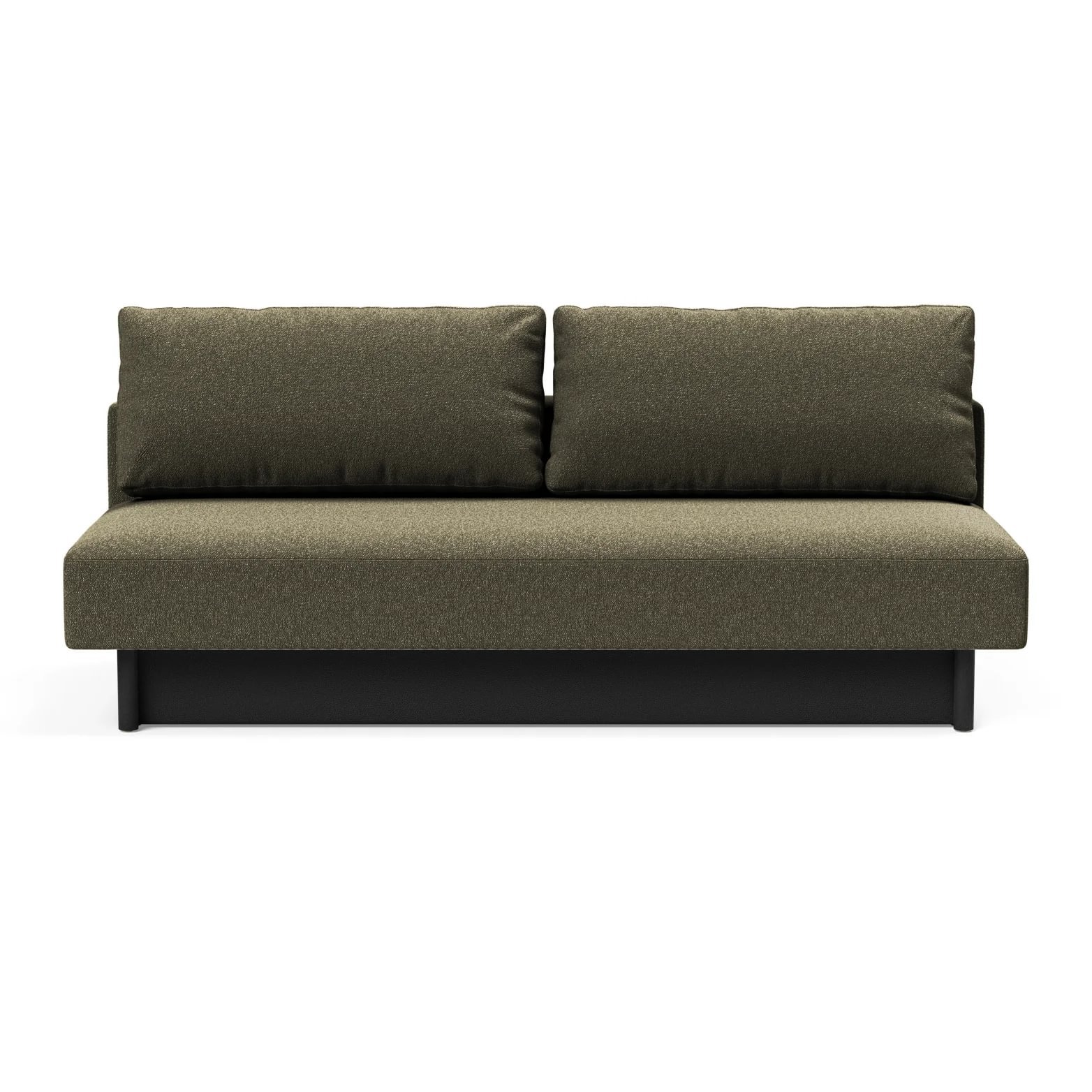 e6e91fe6-b0b1-418b-ad67-08ce5cc426ed.jpg Cayla svefnsófi Bouclé Forest green - Image 1