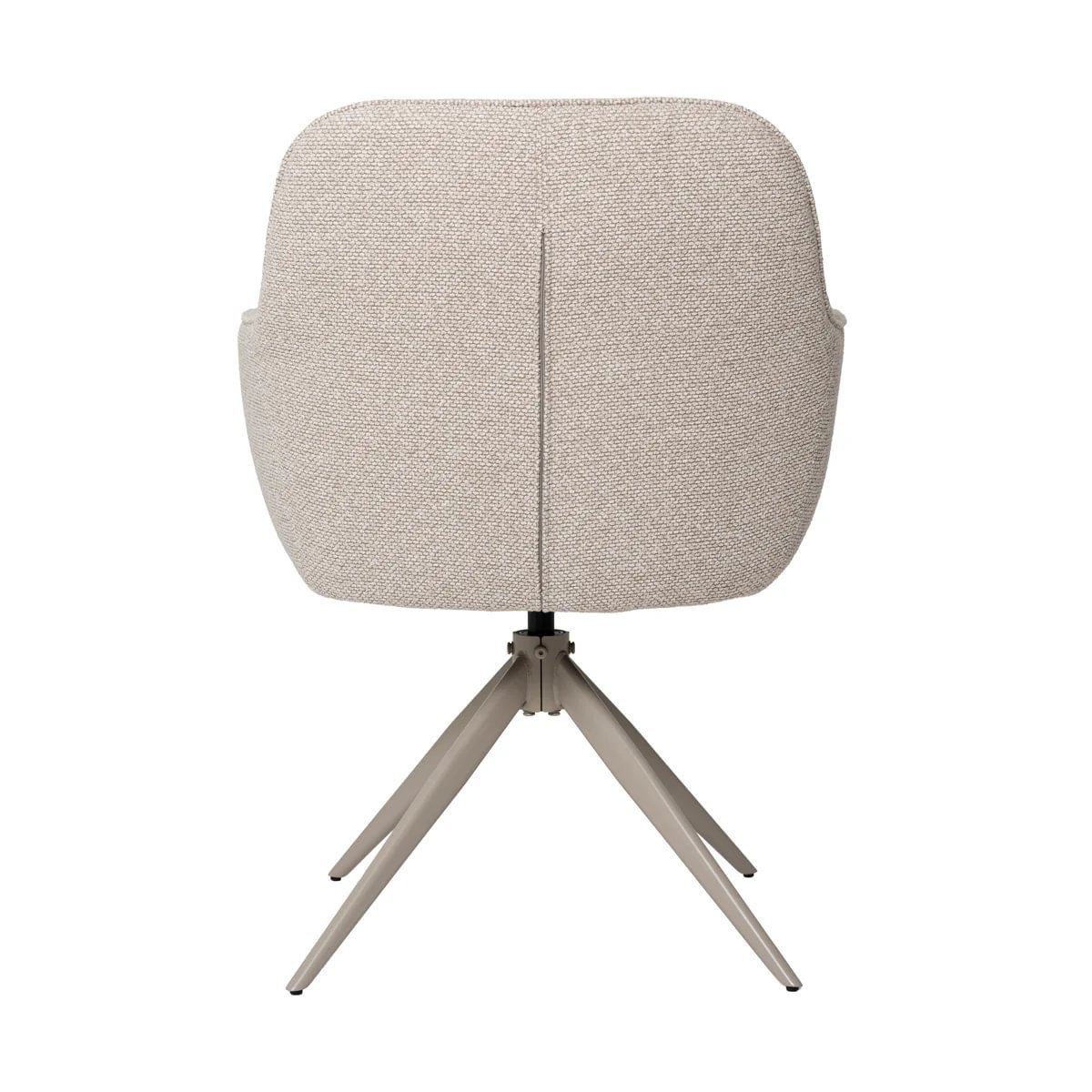 c4fb406c-3b82-491e-aaad-7625908680ae.jpg Memphis borðstofustóll á snúningi beige - Image 6