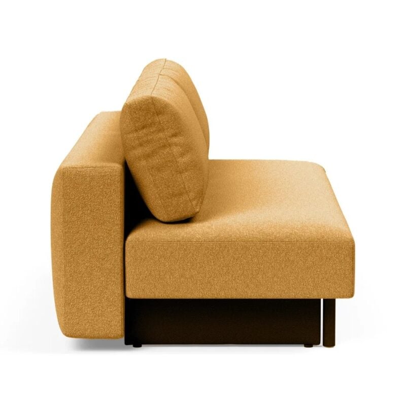 Cayla svefnsófi Bouclé Ochre - Image 6