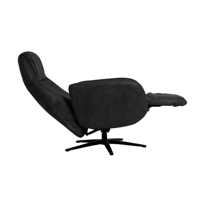 Lyon hægindastóll m/skammel Bull 169 Onyx - Image 4