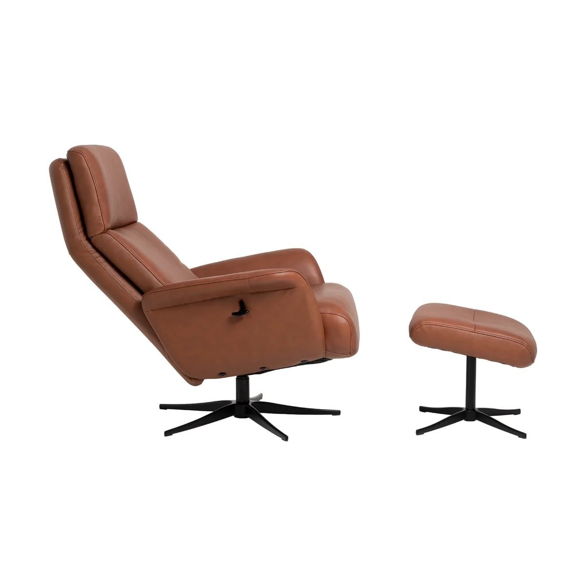 f5f9ab05-1217-4488-9f90-42c86771e1c6.jpg Rennes hægindastóll m/skammel leður/PVC saddle - Image 2