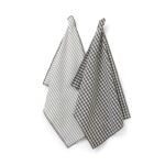 Jakobsdals Tazza viskustykki m/mynstri 2stk