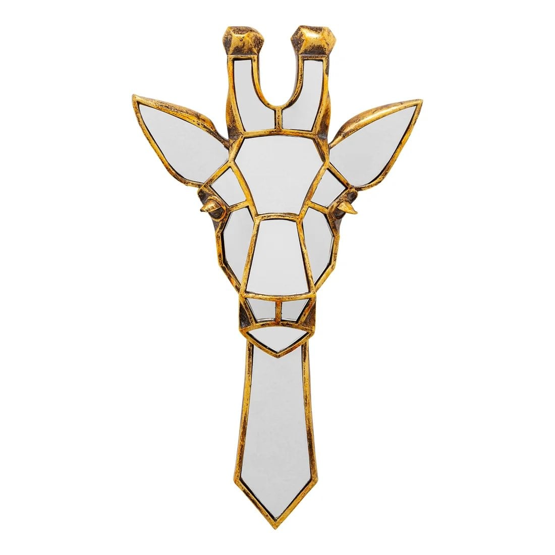 798a149f-0ace-4a8b-a356-2d560c110dfc.jpg Kare Giraffe spegill gylltur 26x45cm - Image 1