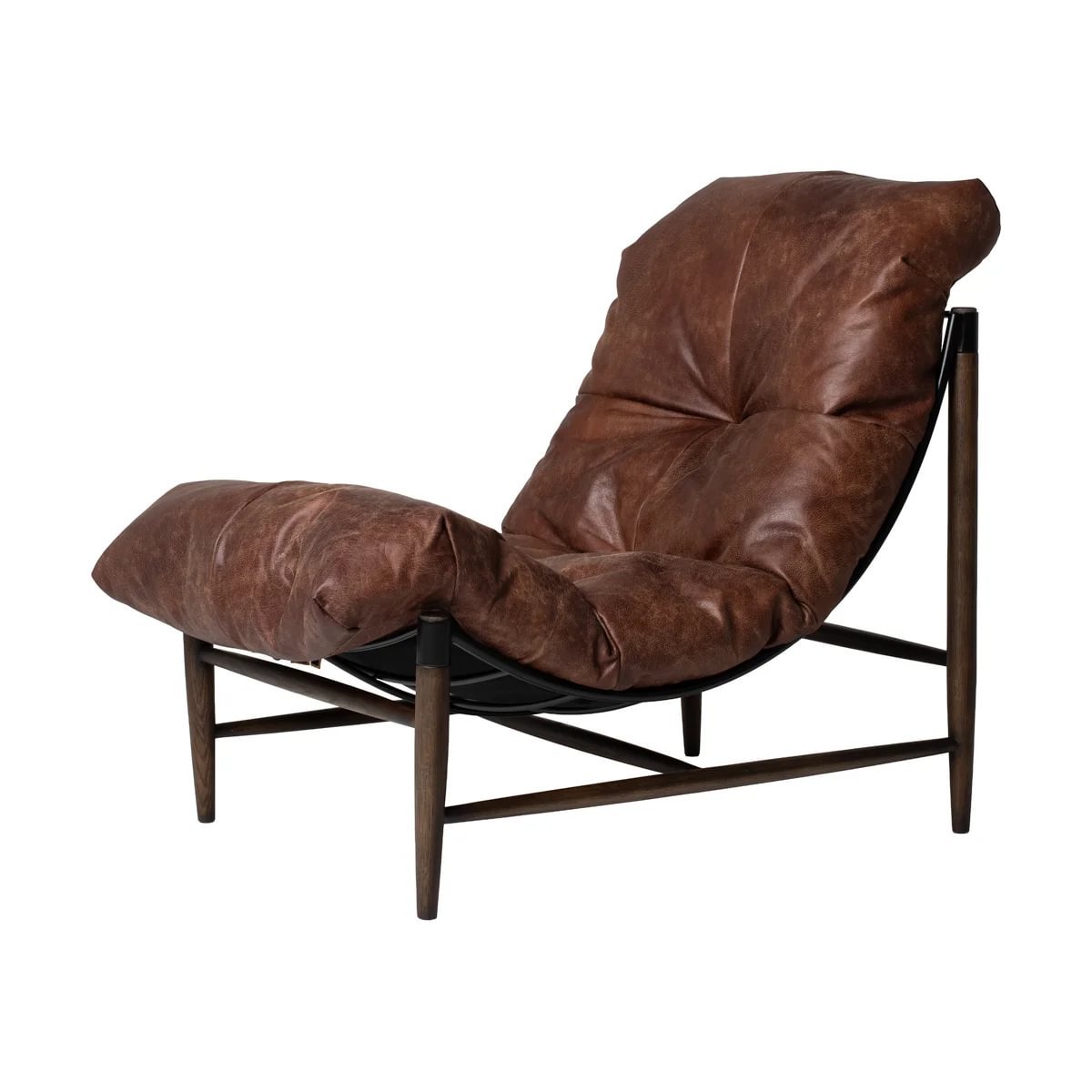 9a4921ee-c782-4dd7-8398-fb98e9d04b6b.jpg Comfy hægindastóll leður dökkbrúnn - Image 1