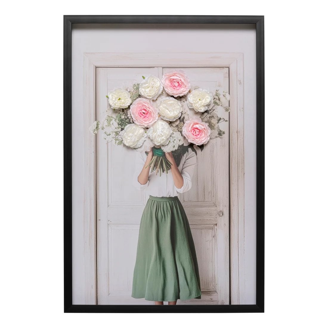 7f395cfd-13a2-448b-ba72-bfe0808dcd04.jpg Kare Flower bouquet mynd 64x94cm - Image 1