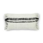 Jakobsdals Willa púði hvítur m/fringe