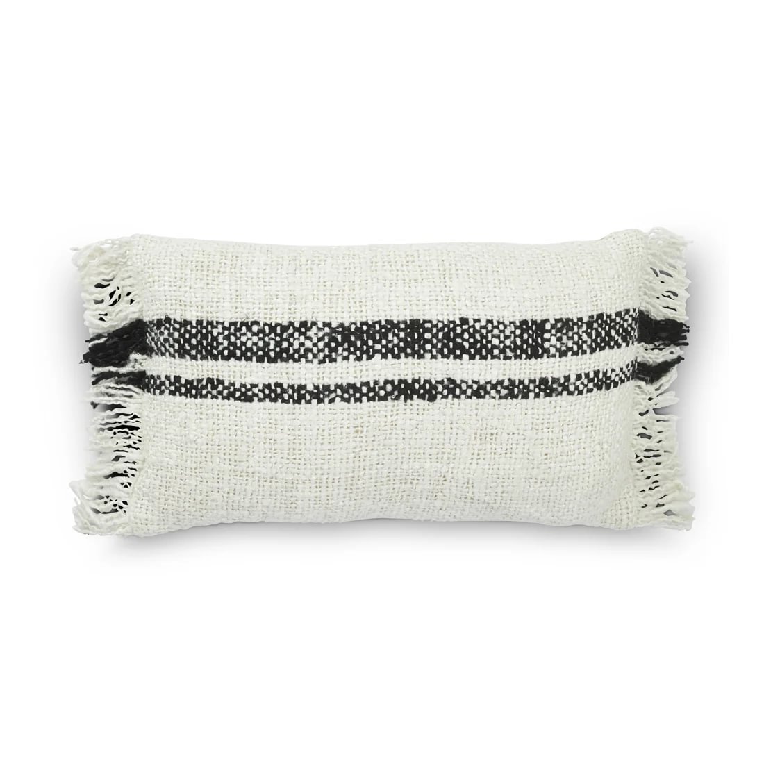 0ebc5e98-a07e-43da-8814-cc57ee92b406.jpg Jakobsdals Willa púði hvítur m/fringe - Image 1