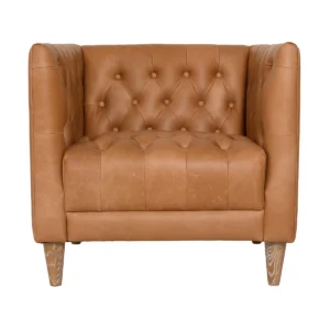 Potenza stóll leður koníak