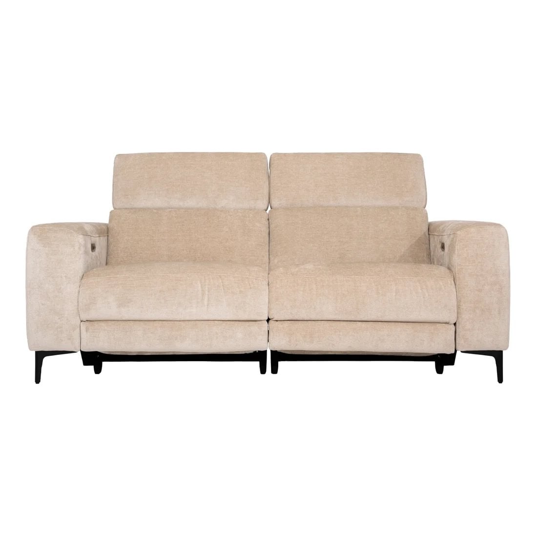 7d1ea57d-f2df-40c4-9032-510db0bffa7a.jpg Augusta sófi 3s m/rafmagni Judy beige - Image 1